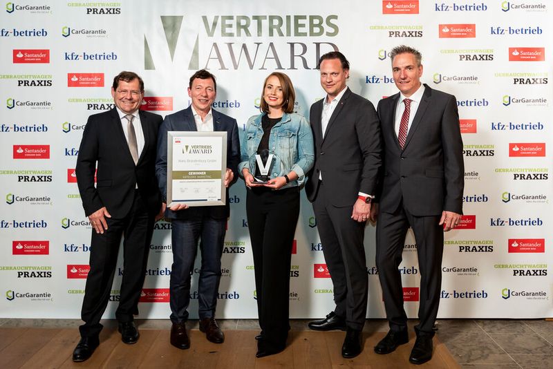 Hans Brandenburg in Hilden räumte in der Kategorie Marketing ab. (Bild: Stefan Bausewein)