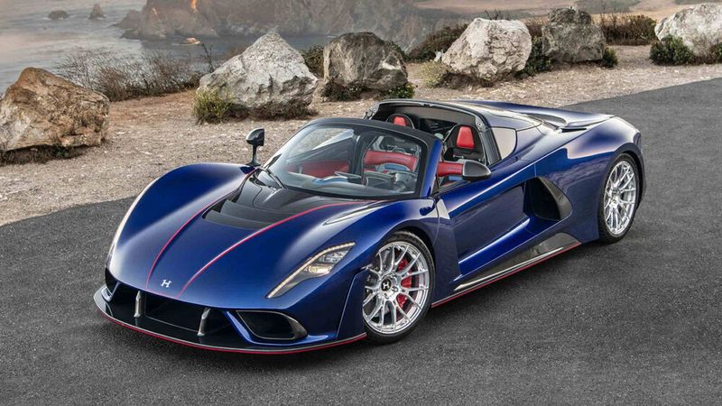 Lediglich 30 Exemplare will Hennessey vom Venom F5 Roadster bauen. (Bild: Hennessey)