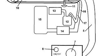 Eine Vorrichtung zur Unterstützung der Ausleuchtung und der anatomischen Grenzdarstellung bei medizinischen Eingriffen. (Bild: DPMA)