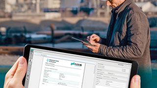 Das Tool Advanced Meter Verification (AMV) eignet sich zur Überprüfung, Bewertung und Dokumentation der Leistung des Ultraschalldurchflussmessers Fluxus.  (Flexim)
