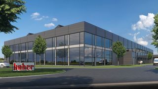 3-D-Visualisierung des Neubaus in Offenburg (FREYLER Industriebau Kenzingen)