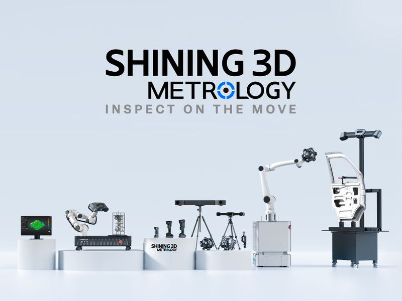 Shining 3D gibt den weltweiten Start seiner High-End-Messtechnik-Submarke bekannt – Shining 3D Metrology – und markiert damit einen bedeutenden Schritt in der Weiterentwicklung industrieller Inspektionslösungen für das digitale Fertigungszeitalter.(Bild:  Shining 3D)