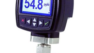 Das Feuchtemessgerät Hygrotrace von GE Sensing zur Messung im ppb-Messbereich (Archiv: Vogel Business Media)