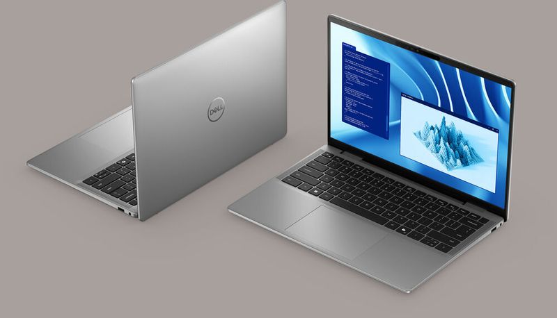 Das Dell Latitude 7455 ist im Prinzip die Business-Variante des Inspiron 14 Plus. Allerdings ist das Notebook mit einem Touchscreen ausgestattet und auch mit Snapdragon X Elite lieferbar. Zudem bietet der Hersteller das Latitude 7455 mit 5G an.   (Bild: Dell Technologies)