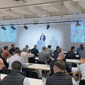 Le Séminaire d'usinage Swissmem 2026 à rassemblé une centaine de personnes au centre Beaulieu à Lausanne. (Source : Marina Hofstetter)