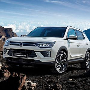 Ssangyong zeigt auf dem Genfer Autosalon den neuen Korando.(Bild:  Ssangyong)