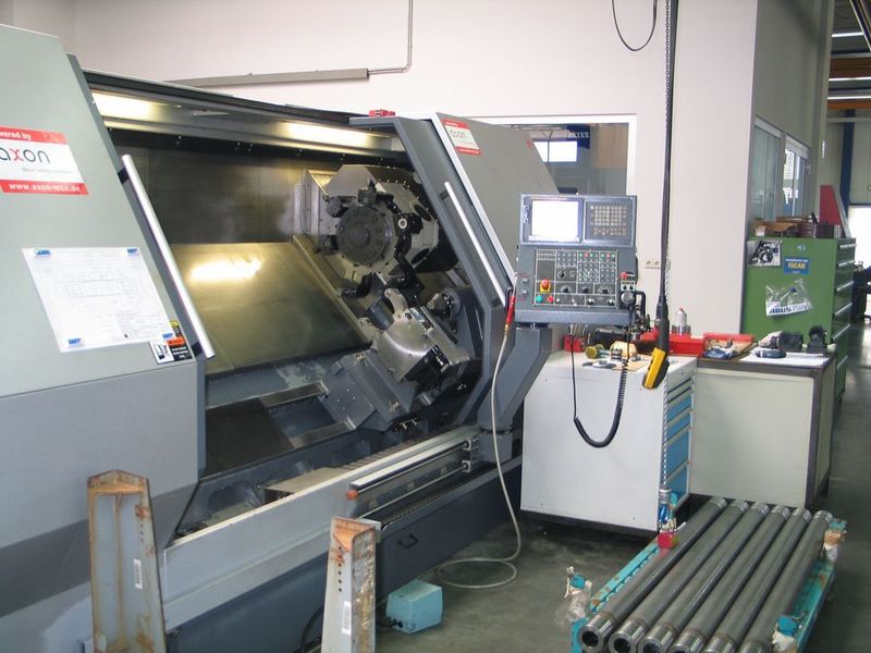 Leadwell-CNC-Drehmaschine LTC 35 CXL für Drehdurchmesser bis 600 mm und Drehlängen bis 1030 mm.  (Bild: Kuttkat)