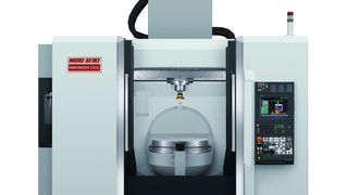 Die NMV-Serie von Mori Seiki ist das Flaggschiff des Unternehmens bei den fünfachsigen Bearbeitungszentren. Bild: Mori Seiki (Archiv: Vogel Business Media)