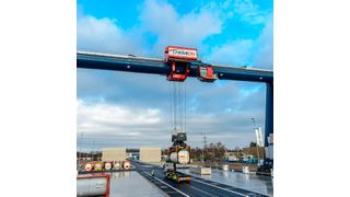 Auf rund 15.000 Quadratmetern entstand im Nordwestteil des Chempark Dormagen Platz für rund 1000 Fracht- und Tankcontainer. (Chemion)