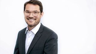 Kommt von der BVL: der neue Geschäftsführer der Beumer Maschinenfabrik, Dr. Jörn Fontius. (Beumer)