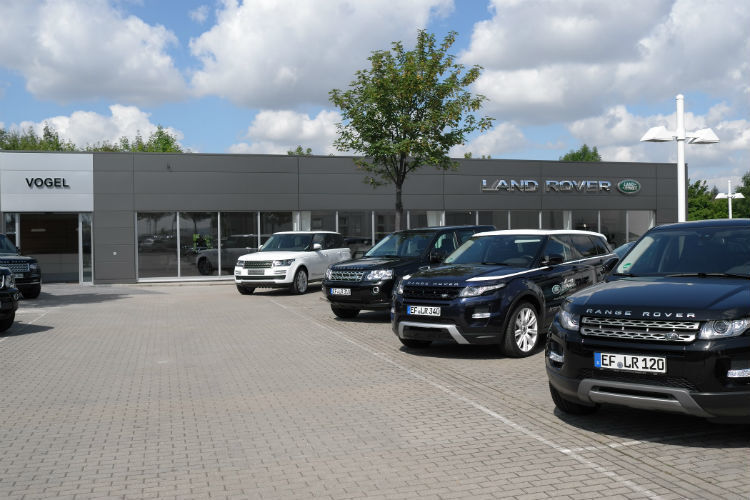 Das Autohaus Vogel in Erfurt gehört... (Foto: Jaguar Land Rover)