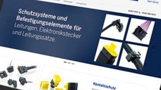 Im neuen K-TECH Webshop Protectors4Connectors lassen sich Schutz- und Befestigungselemente ab sofort bequem online bestellen. (Pöppelmann)
