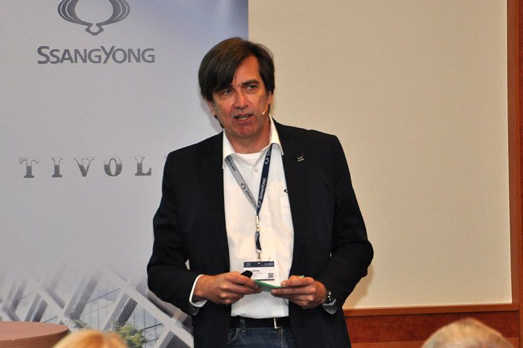 Ulrich Mehling, Geschäftsführer von Ssangyong Motors Deutschland, erwartet weiteres Wachstum im SUV-Segment. (Foto: Wehner)