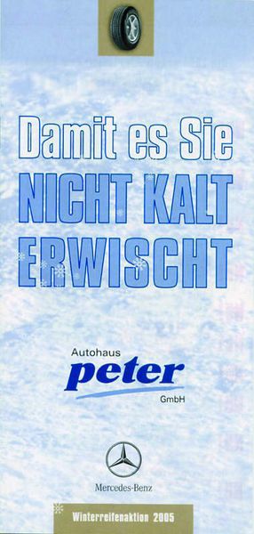 Das Autohaus Peter wirbt für seine Serviceangebote mit hochwertigen Prospekten. (Archiv: Vogel Business Media)