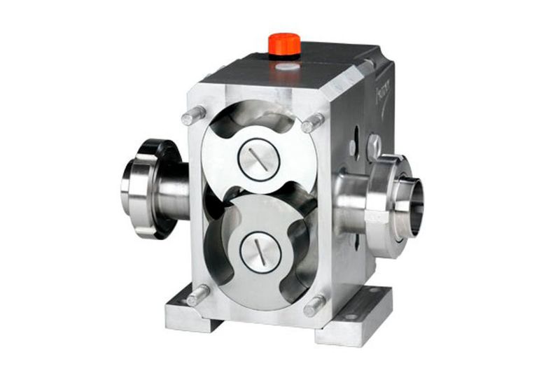 Die Drehkolbenpumpe des Typs Pomac PLP2-2,5 ... (Lewa)