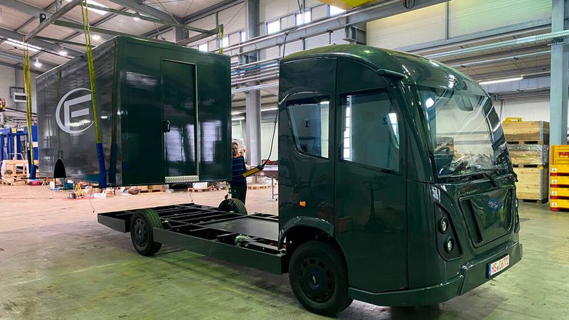 ... um 2023 sein Modell CF1 auf den Markt bringen zu können. (Cityfreighter)