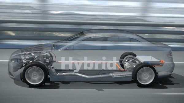 ... ein Verbrennungsmotor, der die Vorderachse antreibt ... (Bild: Bosch)