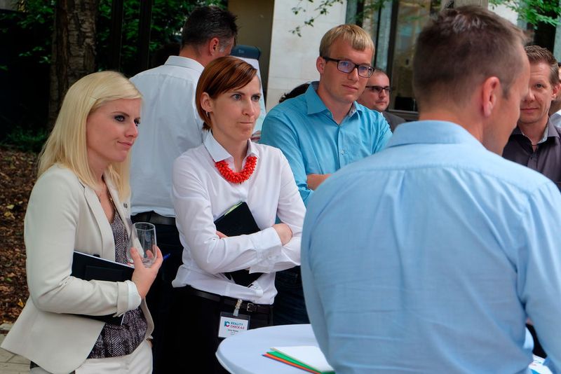 Vorsprung duch Wissen - ein wichtiges Thema im Worldcafé 3 (Bild: Schreier)