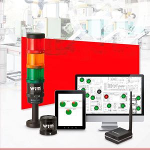 Grünes Licht für die reibungslose Produktion: Ein neues Steckmodul macht die Maschinen-Signaltechnik zur intelligenten Industrie-4.0-Lösung.