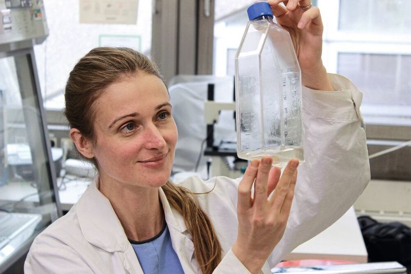 Lena König, Erstautorin der Studie und Doktorandin am Zentrum für Mikrobiologie und Umweltsystemwissenschaft, untersucht die Wechselwirkungen zwischen bakteriellen Endosymbionten und dem Krankheitserreger Legionella pneumophila. (privat)