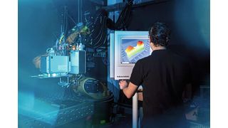 Laserbearbeitung mit OCT-Prozesskontrolle: Intelli-Weld II PR Scan-System mit Blackbird X-Hawk Scanner. (Bild: Bettina Theisinger)