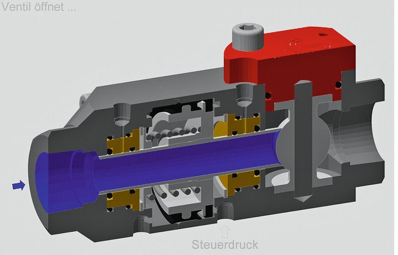 Ventilbauweise der Marke AS. (Bild: Hillinger+Partner)