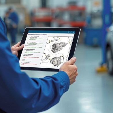 Mit ErWin erhalten Nutzer vollen Zugriff auf die Original-Reparatur-, Wartungs- und Diagnoseinformationen von acht Marken aus dem Volkswagen-Konzern. (Bild: Volkswagen Group Info Services )