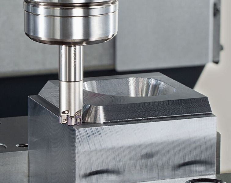 Die Tungaloy-Fräserserie Tungforcefeed mache Schluss mit Vibrationen bei kleinen Durchmessern oder langen Auskragungen. (Bild: Tungaloy)