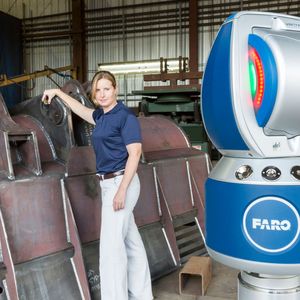 Wenn alles gut werden muss: Der Lasertracker sorgt für das perfekte Produkt. (Bild:  Faro)