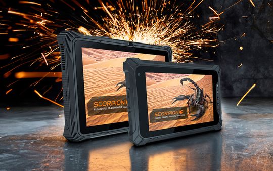Bressner wirft zwei neue Rugged-Tablet-Modelle (eines unter Windows und Android) auf den Markt.(Bild:  Bressner)