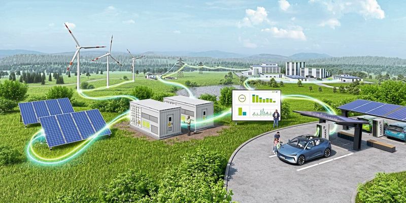 Von der Elektrifizierung der Straßenbahn 1923 zur All Electric Society: Energie, Industrie, Mobilität und Infrastruktur wachsen heute zu einem gemeinsamen elektrischen Ökosystem zusammen.(Bild:  Phoenix Contact)