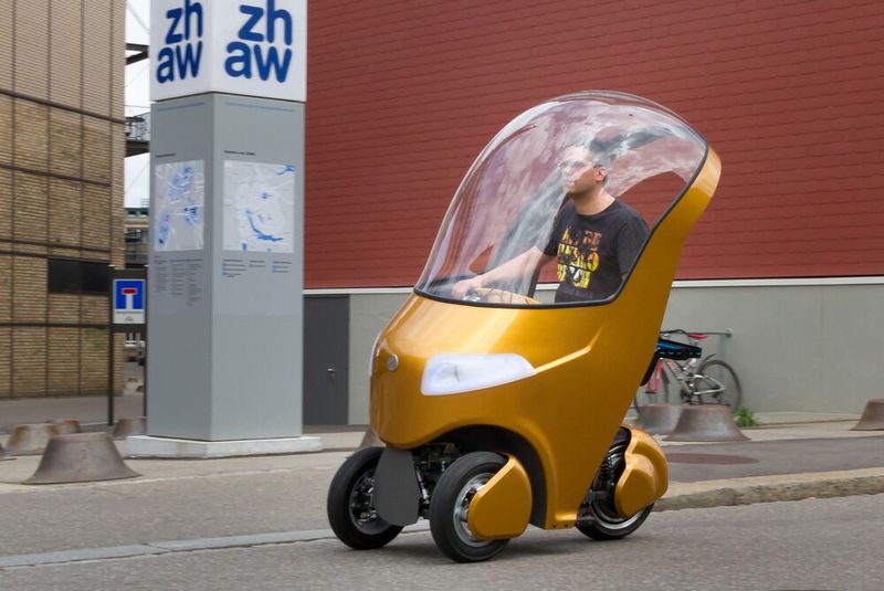 Das im Rahmen eines Projekts der Zürcher Hochschule ZHAW entwickelte Bicar könnte die Mobilität in Städten ein Stück weit revolutionieren. (Bild: ZHAW)