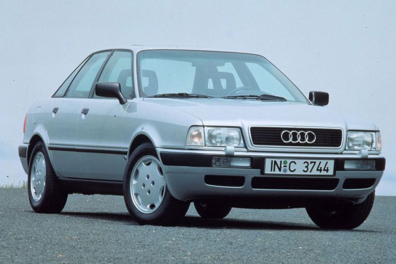 Die letzte Generation des Audi 80 ging 1991 unter dem internen Namen B4 in Serie. (Audi)