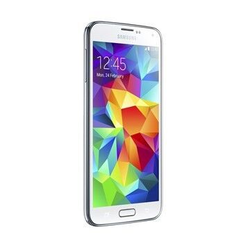 Das Galaxy S5 gibt es unter anderem in Weiß. (Bild: Samsung)