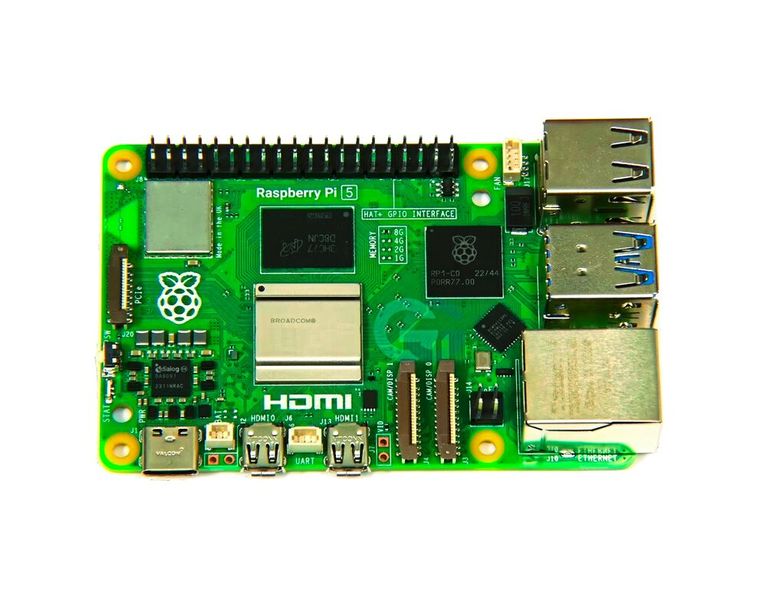 Raspberry Pi 5: das derzeitige Flaggschiff mit bis zu 16 GB RAM. (Bild: Raspberry Pi)