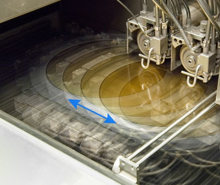 Bild 10: Das Fraunhofer IMS hat neuartige Highspeed-CMOS-Sensoren u.a. für Anwendungen entwickelt, in denen großflächige Pixel und hohe Auslesegeschwindigkeit erforderlich sind, etwa in der Spektroskopie (Bild: Fraunhofer IMS)