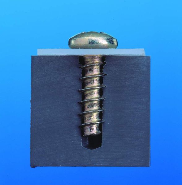 5 Gewindeformende Schrauben  steigern die Produktivität während der Montage und senken die Verbindungskosten. Die Direktverschraubung in Kunststoffen ist besonders wirtschaftlich ist mehrmals wiederverschraubbar. (Archiv: Vogel Business Media)