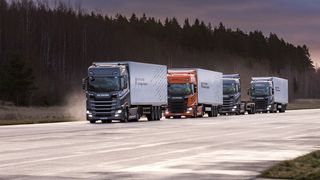 Das sogenannte Platooning war nur eines der Themen im Projekt „5G Netmobil“. (Bild: Bosch)
