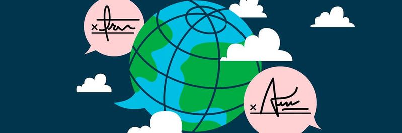 In einem digitalisierten Arbeitsumfeld gewinnen eSignaturen momentan an Bedeutung.(Bild:  Dropbox/HelloSign)