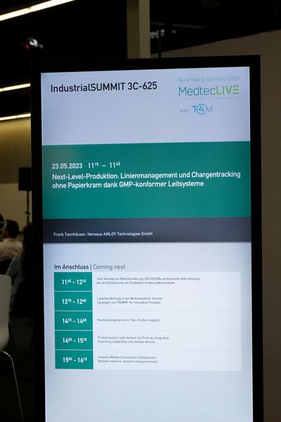 Der Industrial Summit lockte an drei Tagen mit Expertenwissen für Anwender. Die Vortragstage waren in die Themen Fertigung, Regulatory und Konstruktion/Elektronik aufgeteilt. (Bild: Breunig – VCG)
