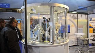 Eine Vorstellung der Industrie von morgen konnten sich die Besucher der Messe Be 4.0 in Mulhouse (Frankreich) machen. (Itasse)
