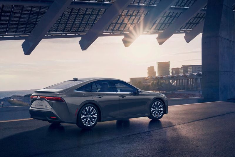 Toyota's Mirai also remains a marginal phenomenon in the automotive circus of the future. (Image:Toyota)