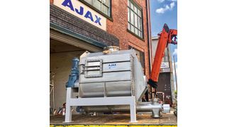 Der Rührwerkschneckendosierer ist Teil eines bedeutenden Anlagen-Upgrade-Projekts. (Bild: Ajax Equipment)