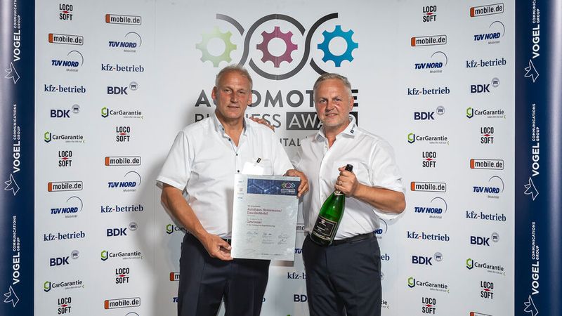 Gewinner Kategorie Digitalisierung: Autohaus Heinemann/DasAboMobil, Salzgitter (Bild: Stefan Bausewein)