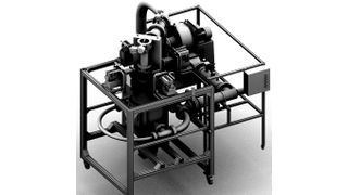 Prototypentrockner für Kunststoffgranulate (Bild: GKV/Tec Part)