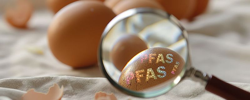 Fig. 1 : Des PFAS ont été détectés à différentes concentrations dans les œufs de poule.(Image : © Irina Shchukina, Lost_in_the_Midwest - stock.adobe.com)