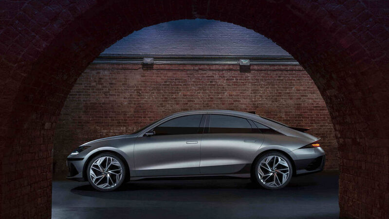 Hyundais Designabteilung hat offensichtlich den Bogen raus, sehenswerte E-Autos auf die Räder zu stellen.