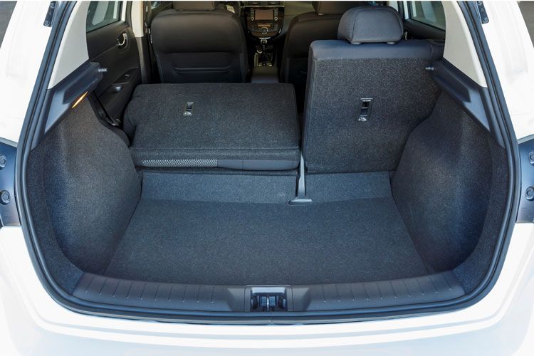 ... bis auf 1395 Liter skalieren. (Foto: Nissan)