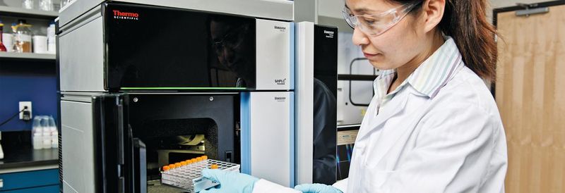 Durch die Optimierung einiger Analyse-Parameter kann die Produktivität einer UHPLC-Anlage gesteigert werden. (Bild:  Thermo Fisher Scientific)