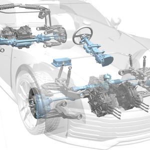 Thyssen Krupp rechnet 2028 mit dem ersten Serienanlauf seiner Steer-by-Wire-Lenkung. (Bild: Thyssen Krupp)